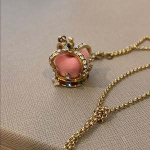 Juicy Couture Jewelry - Juicy Couture crown necklace Juicy Couture Jewelry - Juicy Couture crown necklace